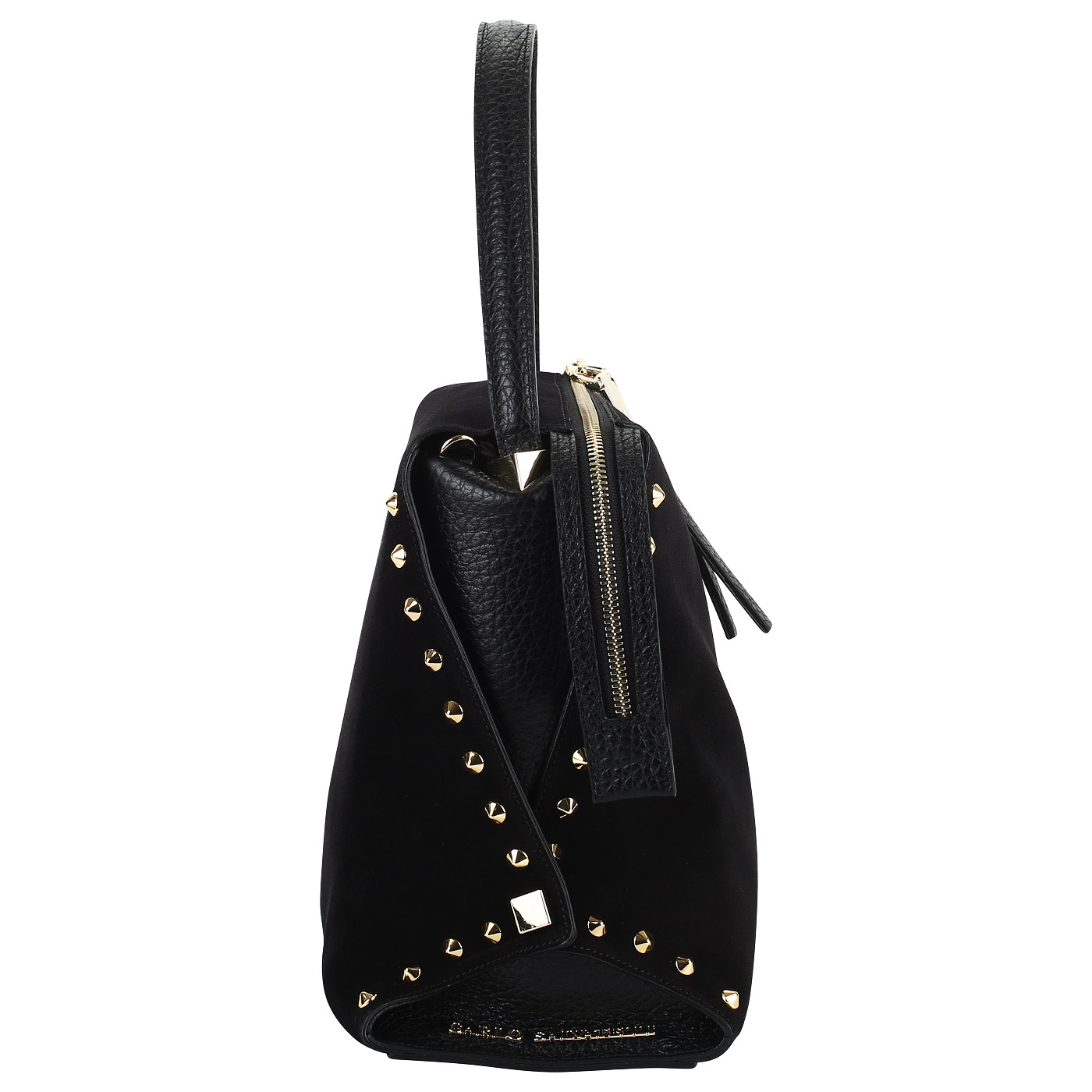 Сумочка с декором Carlo Salvatelli Camoscio