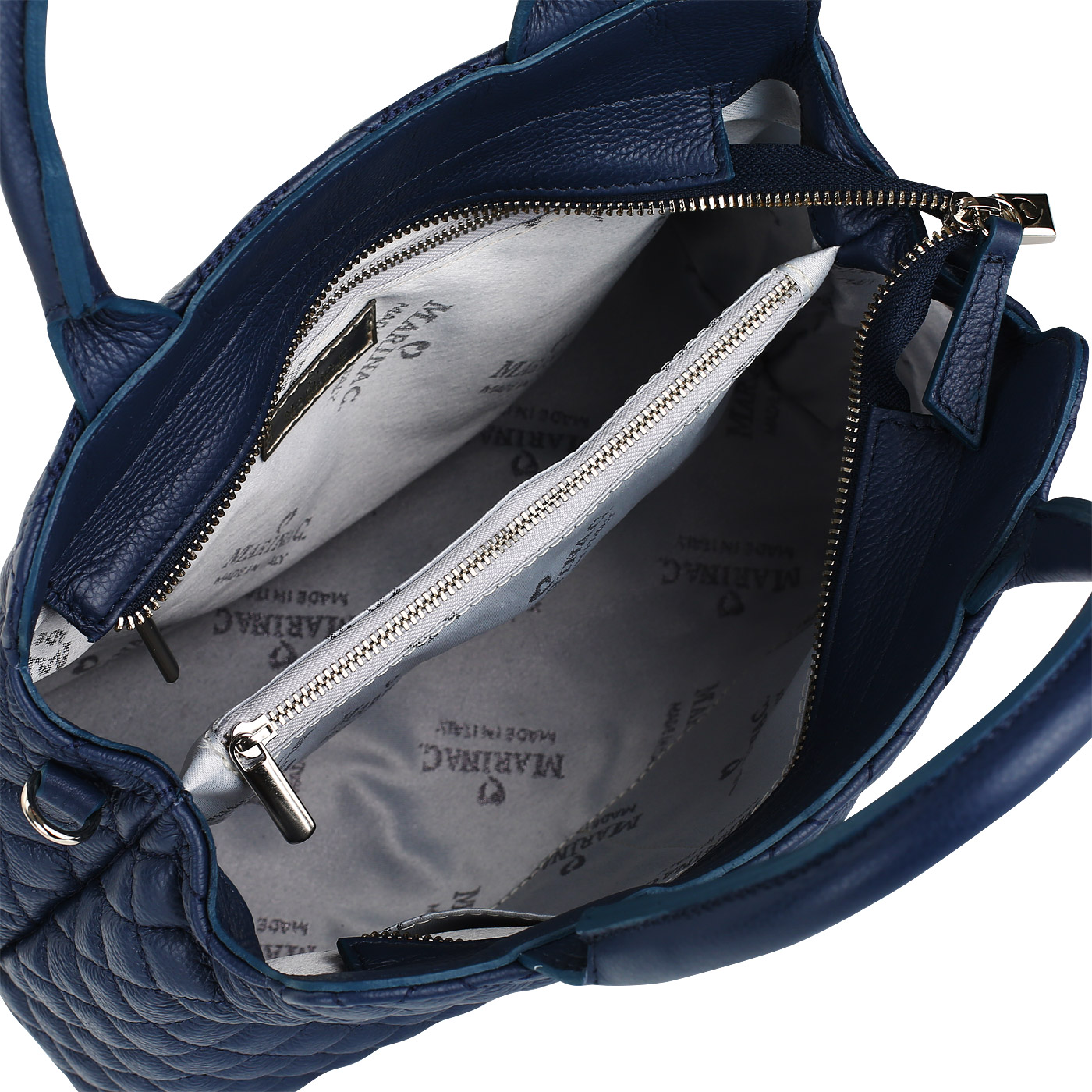 Женская стеганая сумка из кожи Marina Creazioni 