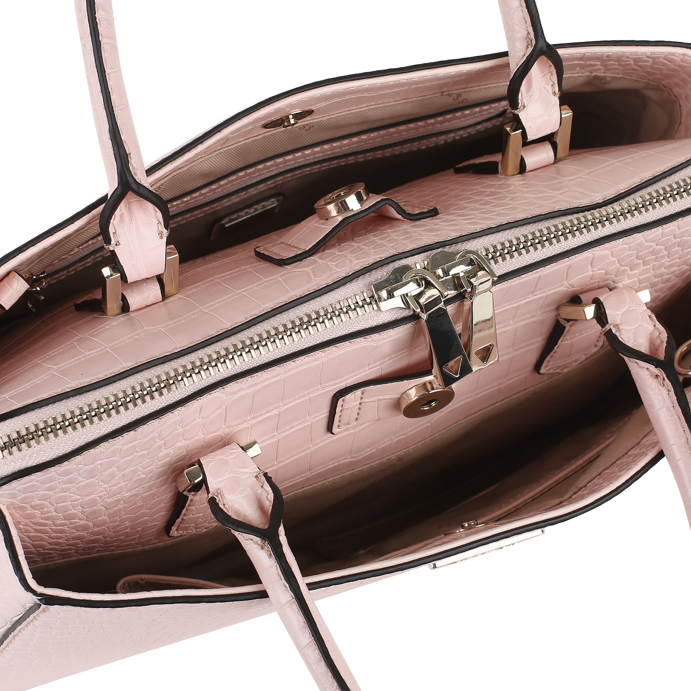 Сумка с отделкой под крокодила Guess Maddy