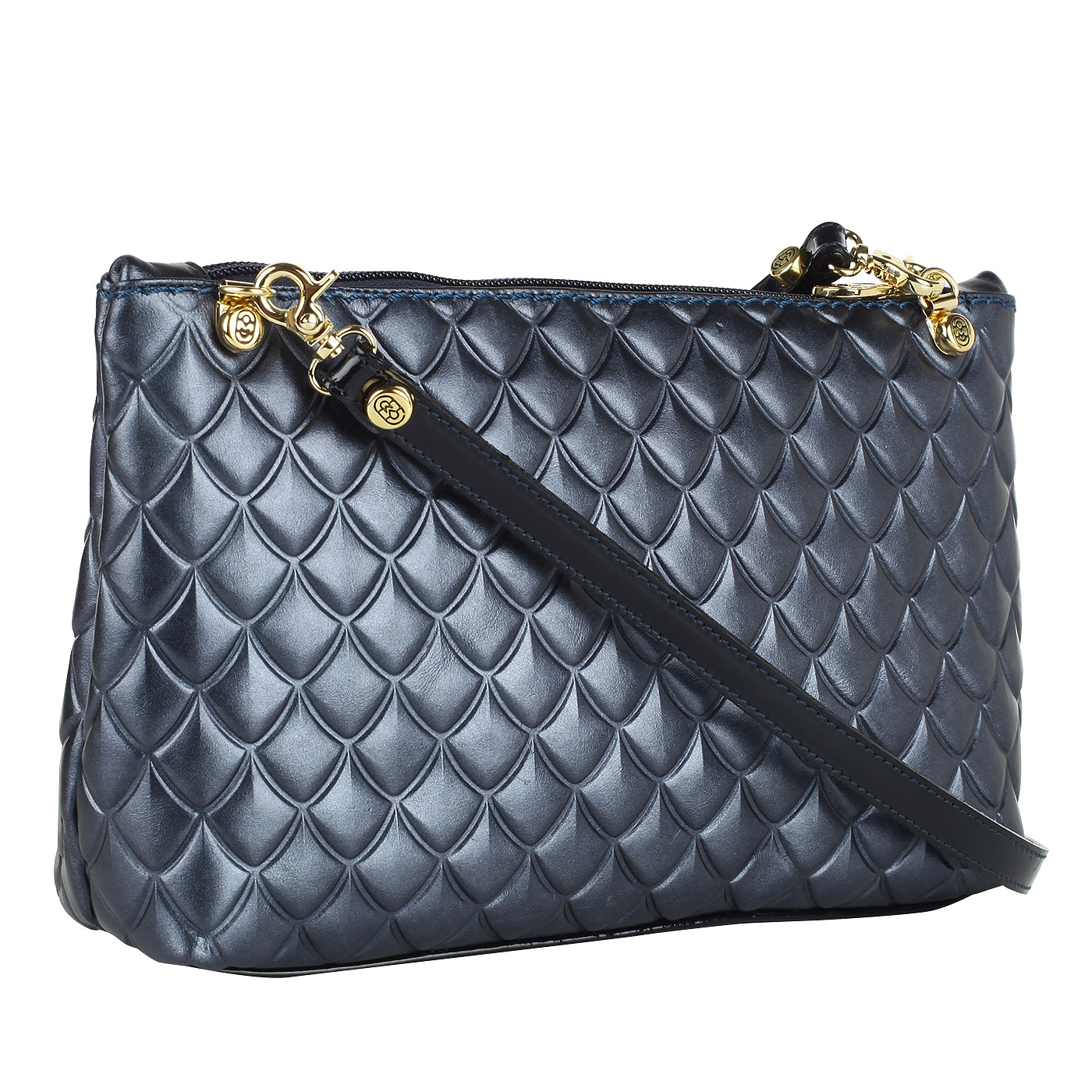 Женская кожаная сумочка через плечо Marino Orlandi 