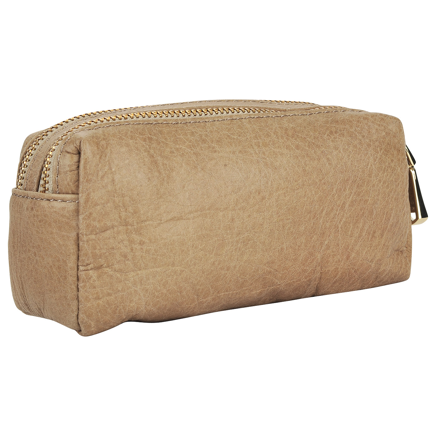 Кожаная косметичка с двумя отделами Fiato Dream 