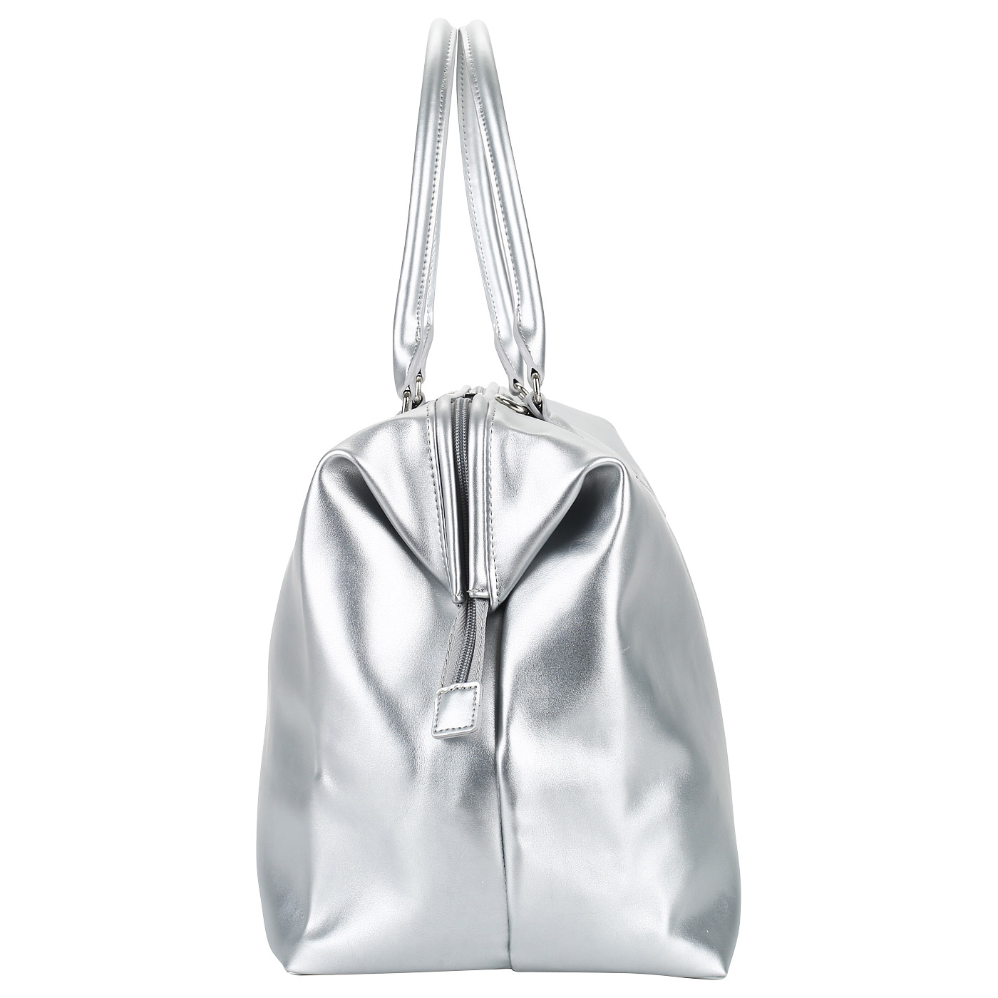 Серебристая дорожная сумка Lipault Miss Plume