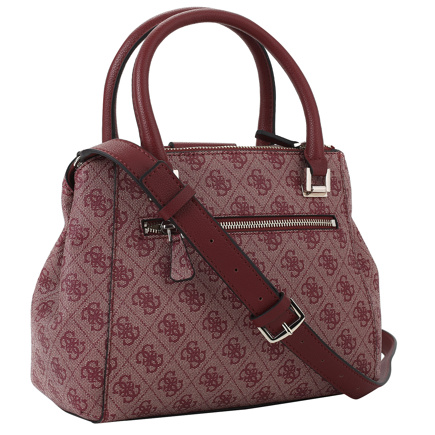 Красная сумка на молнии Guess Handbag