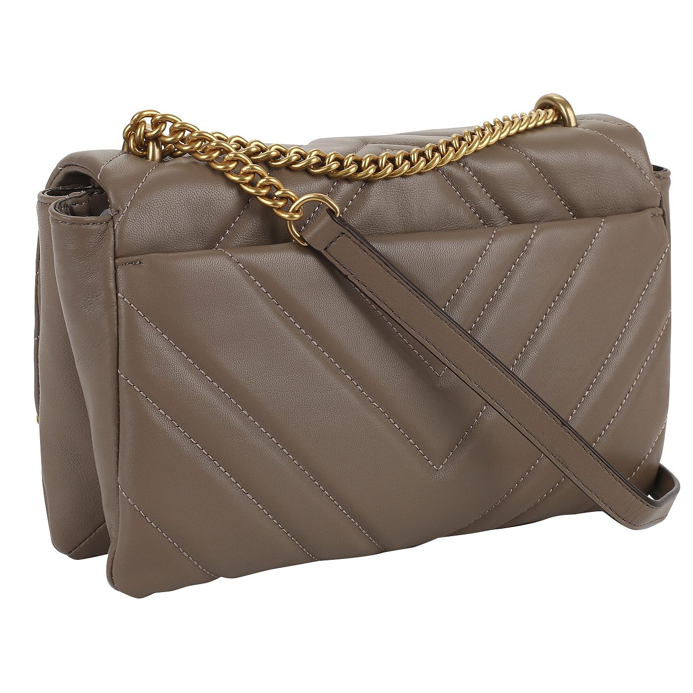 Сумка из стеганой кожи DKNY Vivian