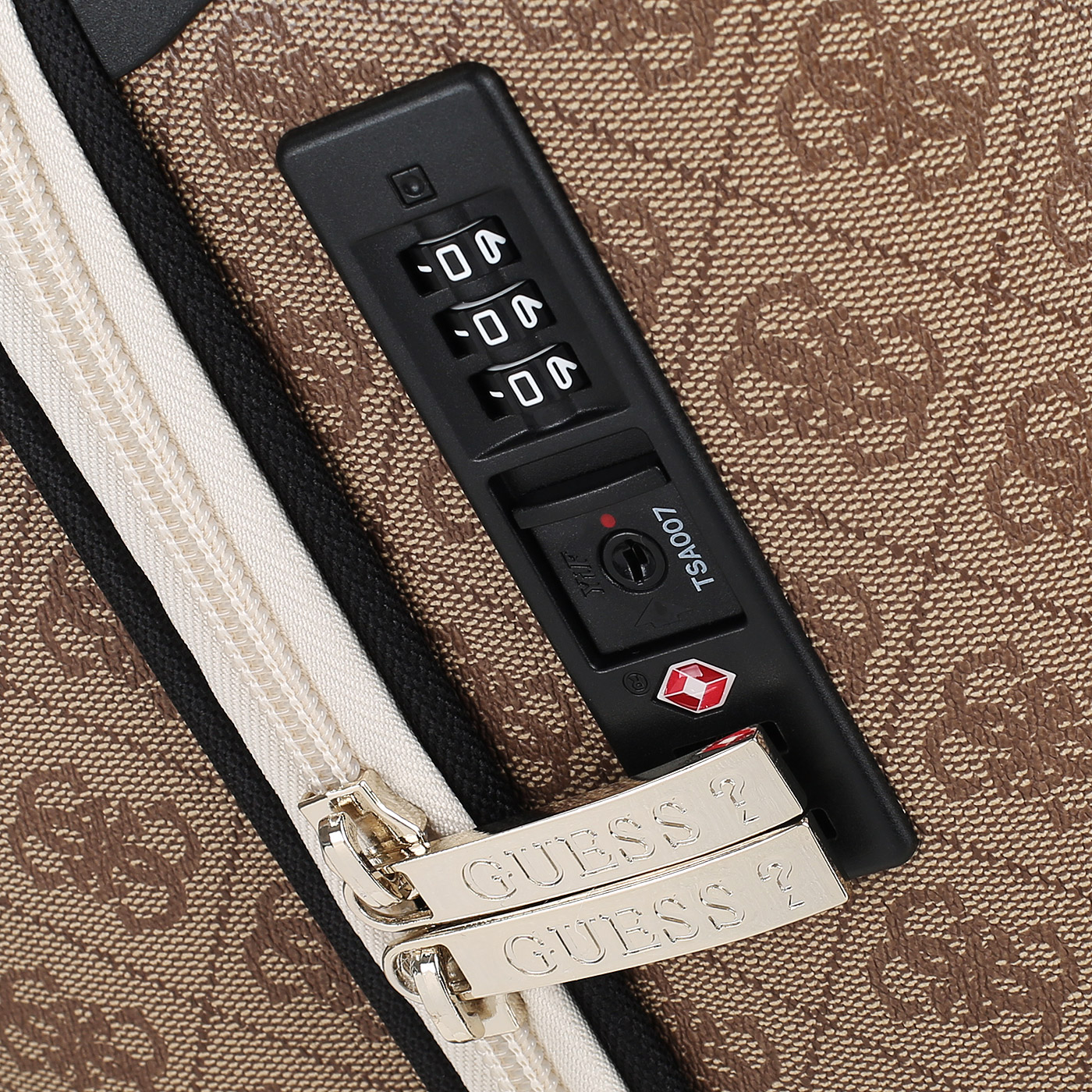 Чемодан маленький S из полиурeтана Guess Mildred