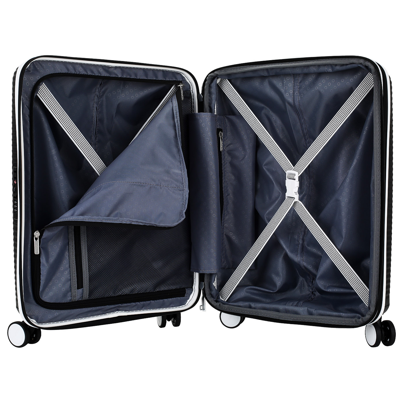 Чемодан для ручной клади из полипропилена с кодовым замком American Tourister Soundbox