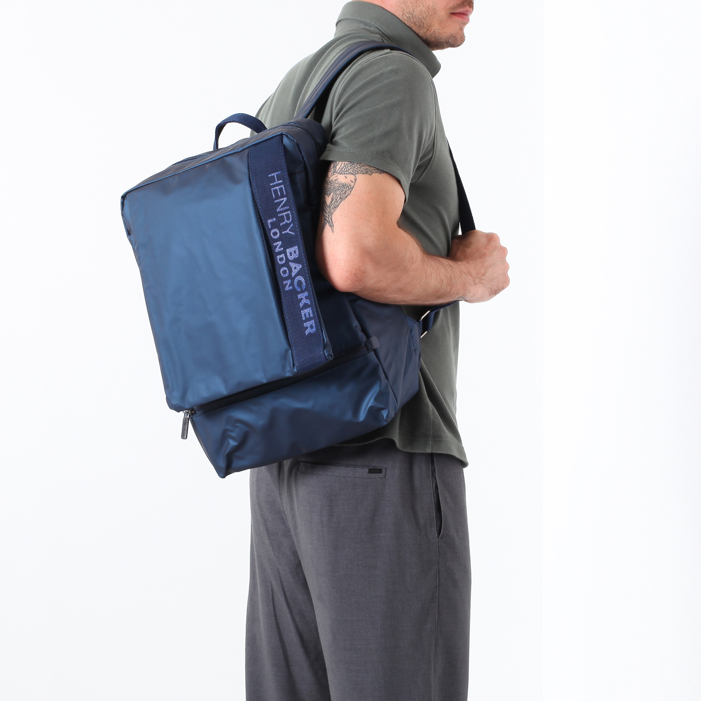 Рюкзак с двумя отделениями Henry Backer 