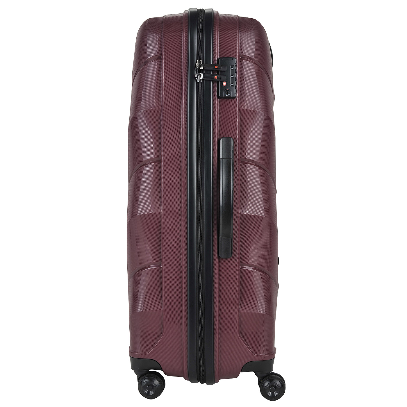 Чемодан большой L из полипропилена с кодовым замком Eberhart Mystique