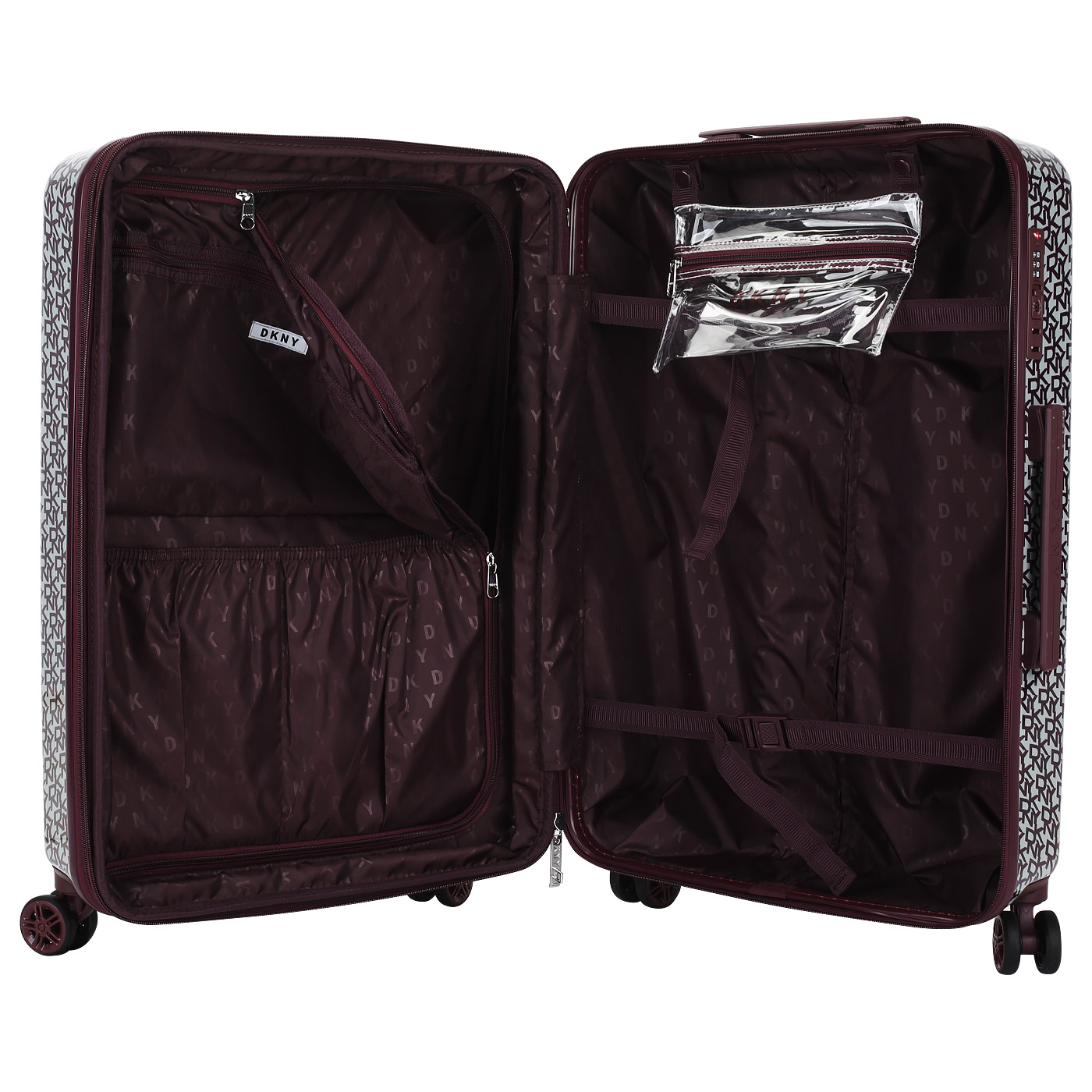 Чемодан средний M из ABS-пластика с кодовым замком DKNY DKNY-069 Vintage Signature Hardside