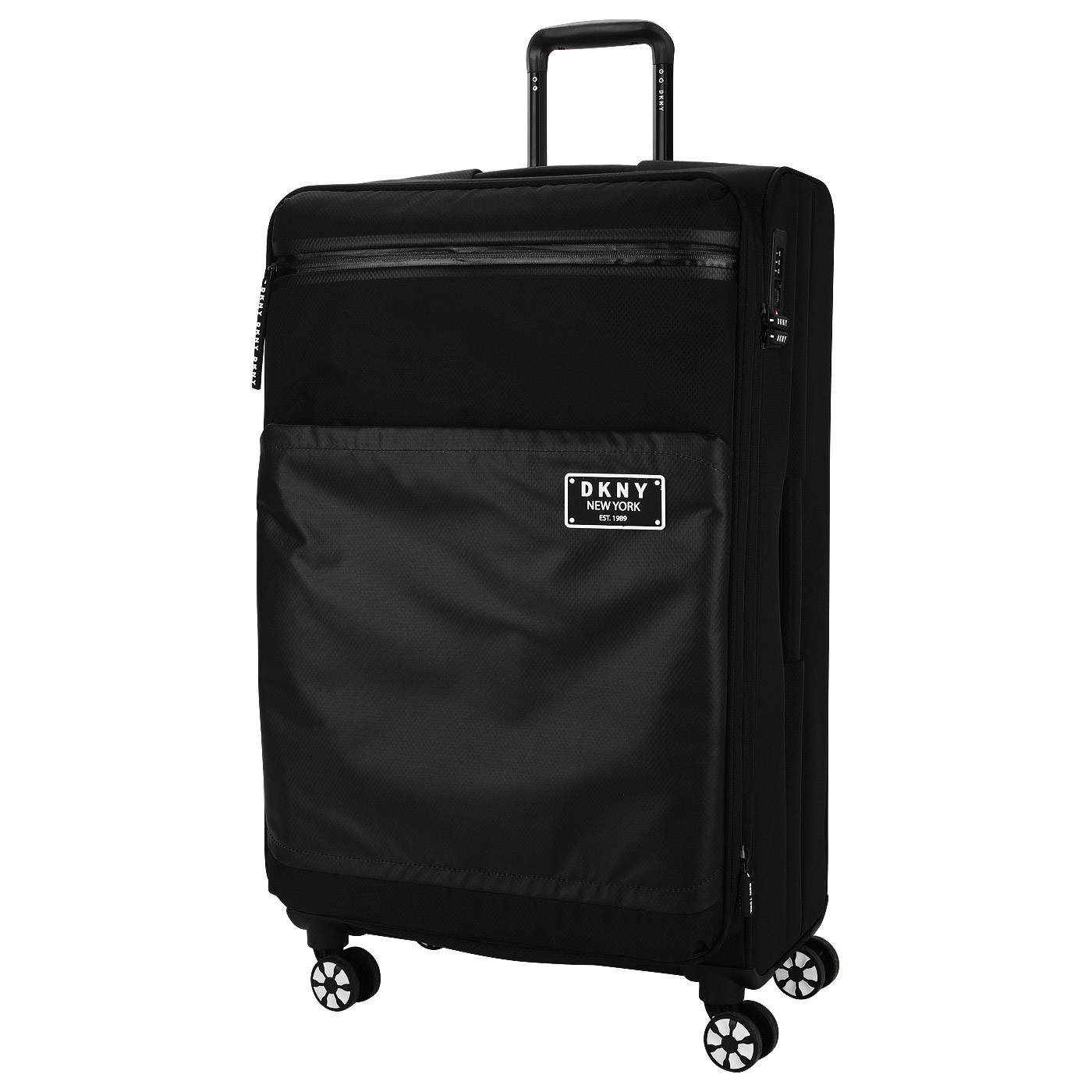 DKNY Чемодан большой L тканевый с кодовым замком