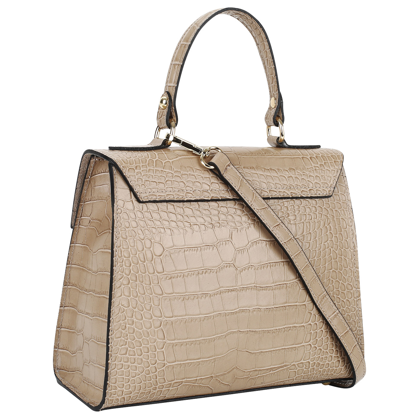 Сумочка с отделкой под крокодила Piumelli Tampa