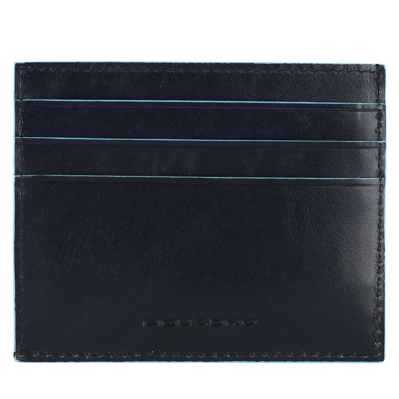 Кожаная визитница Piquadro Blue square