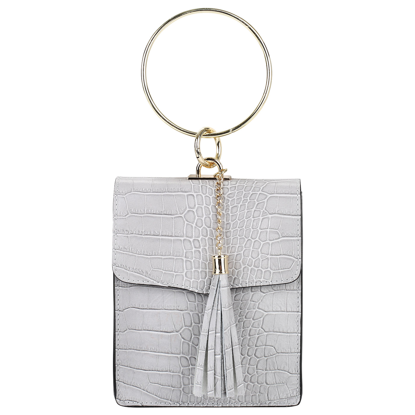 Piumelli Кожаная сумочка на кнопке