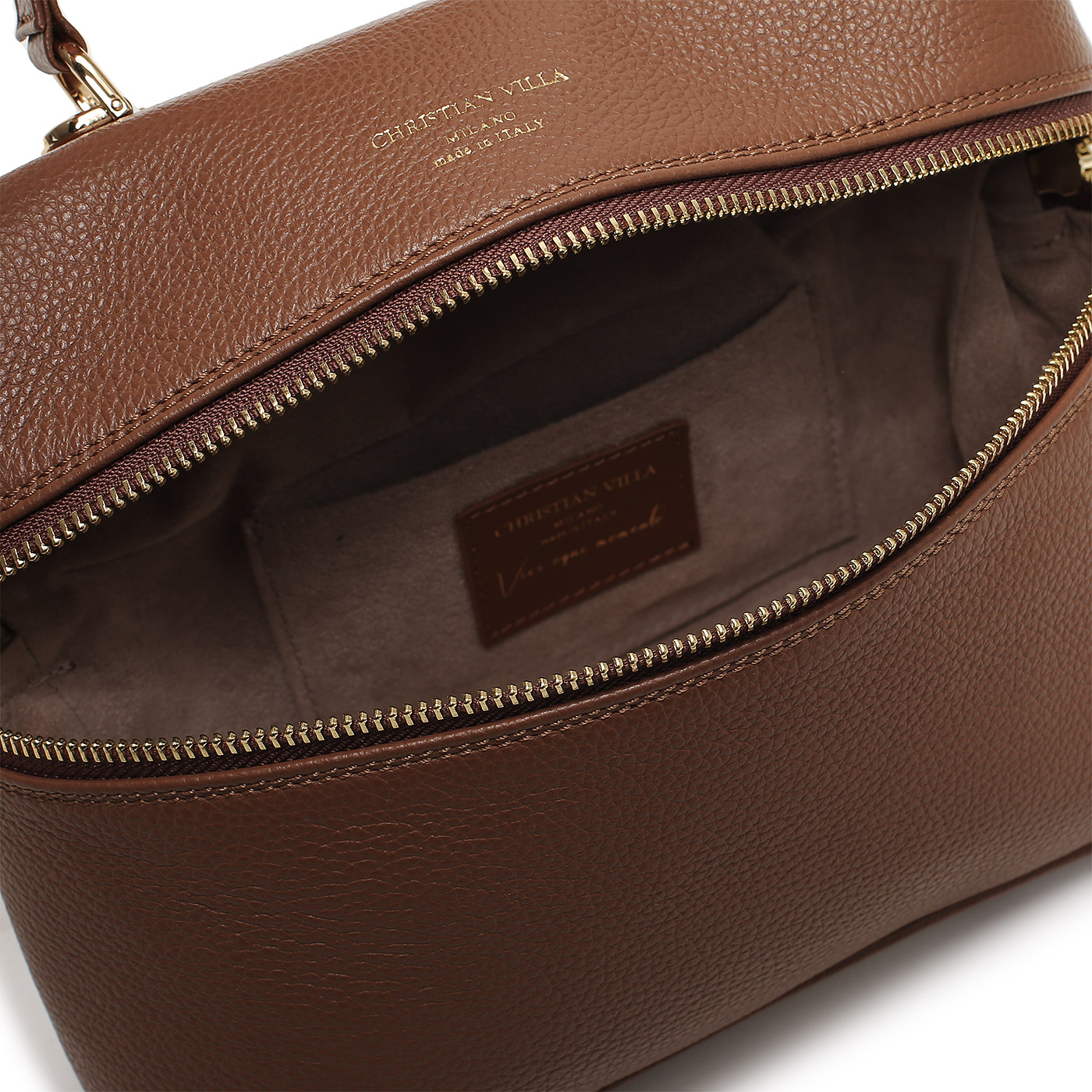 Кожаная сумка Christian Villa Peggy