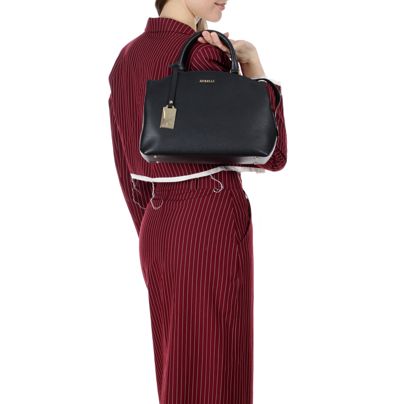 Кожаная сумка Aurelli Soft