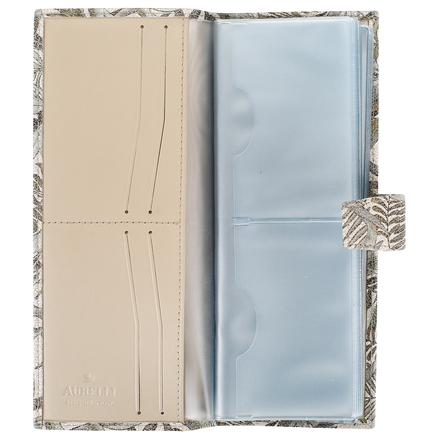 Визитница на кнопке Aurelli Luna tropico