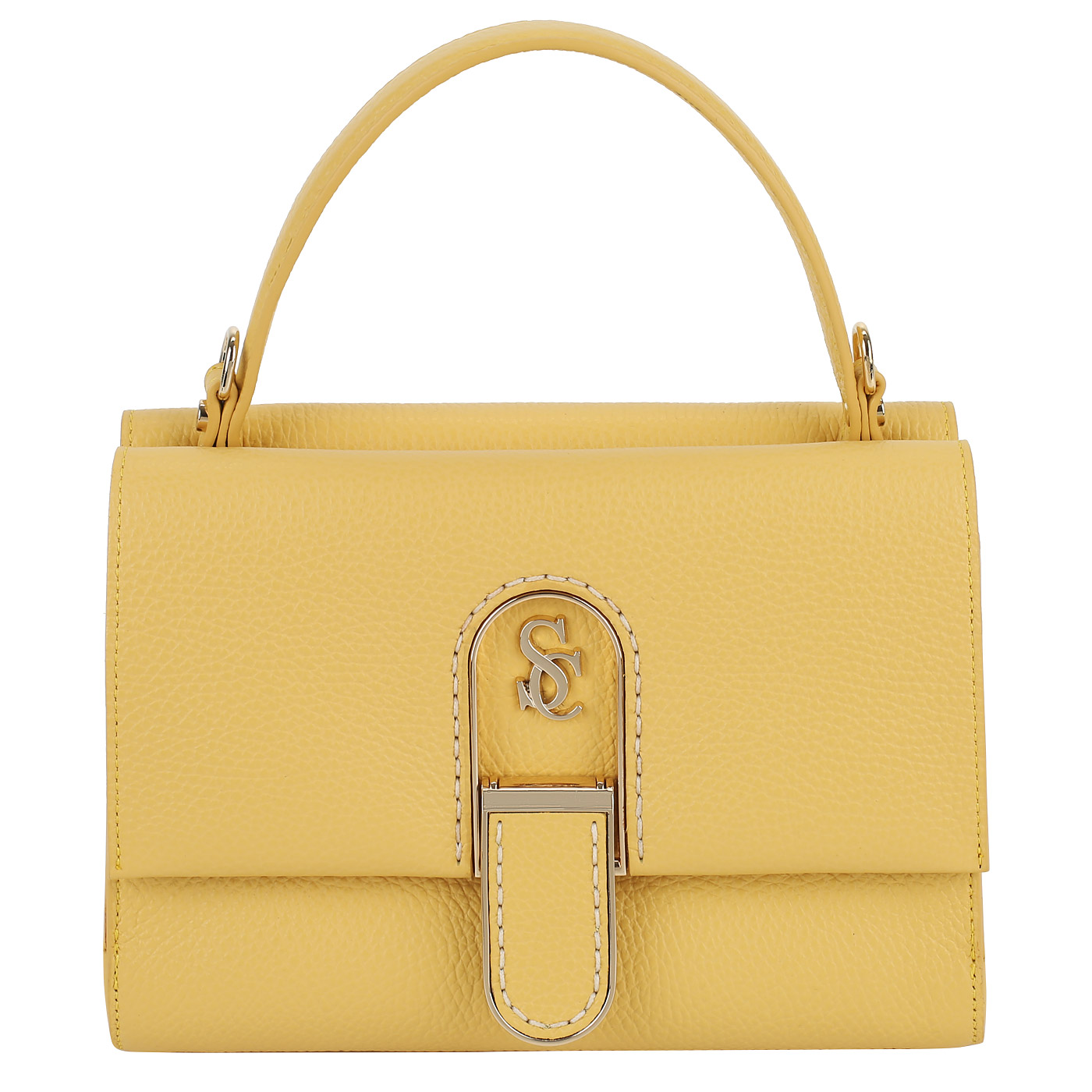 Carlo Salvatelli Кожаная сумка с цепочкой