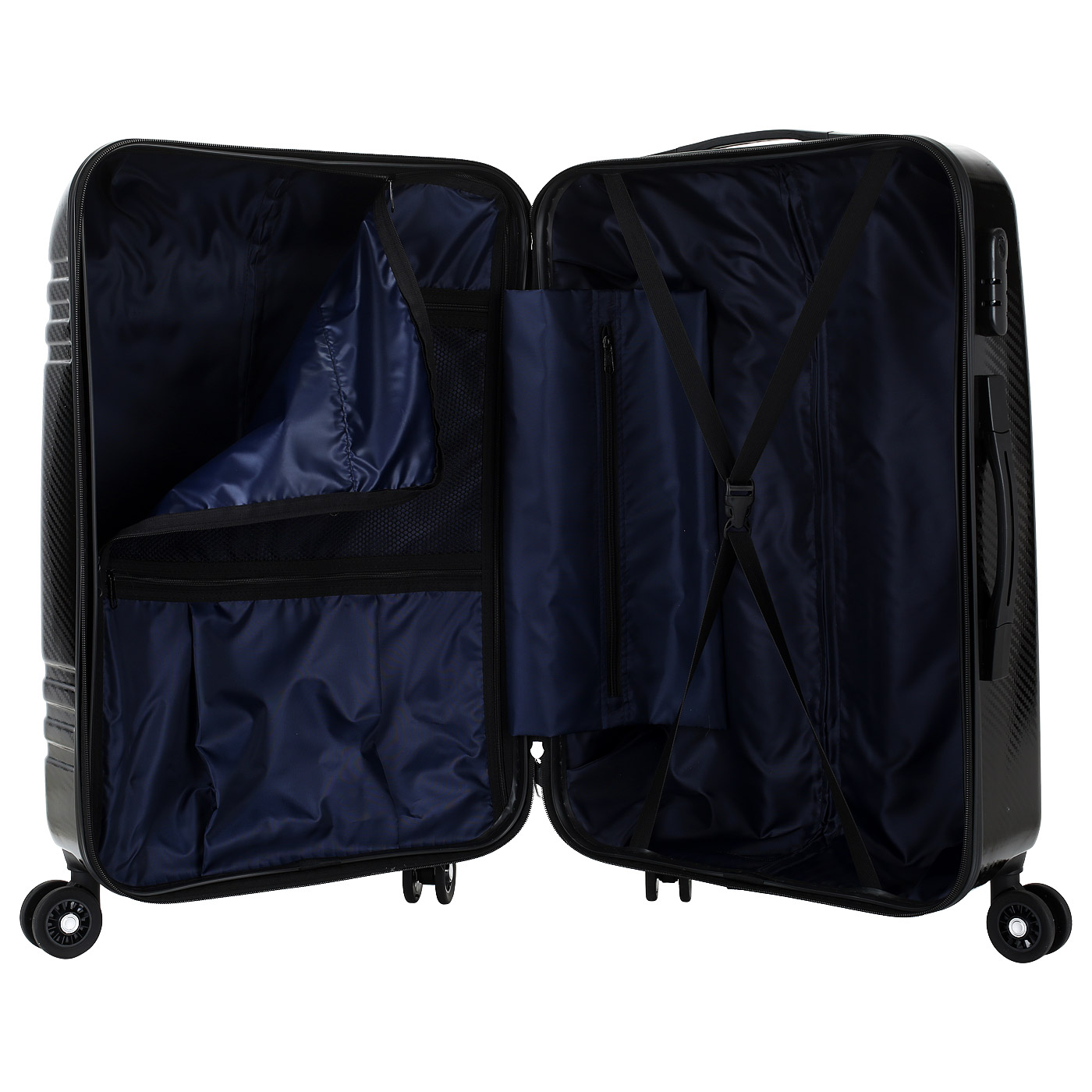 Чемодан средний M из ABS-пластика с кодовым замком Sun Voyage Elit