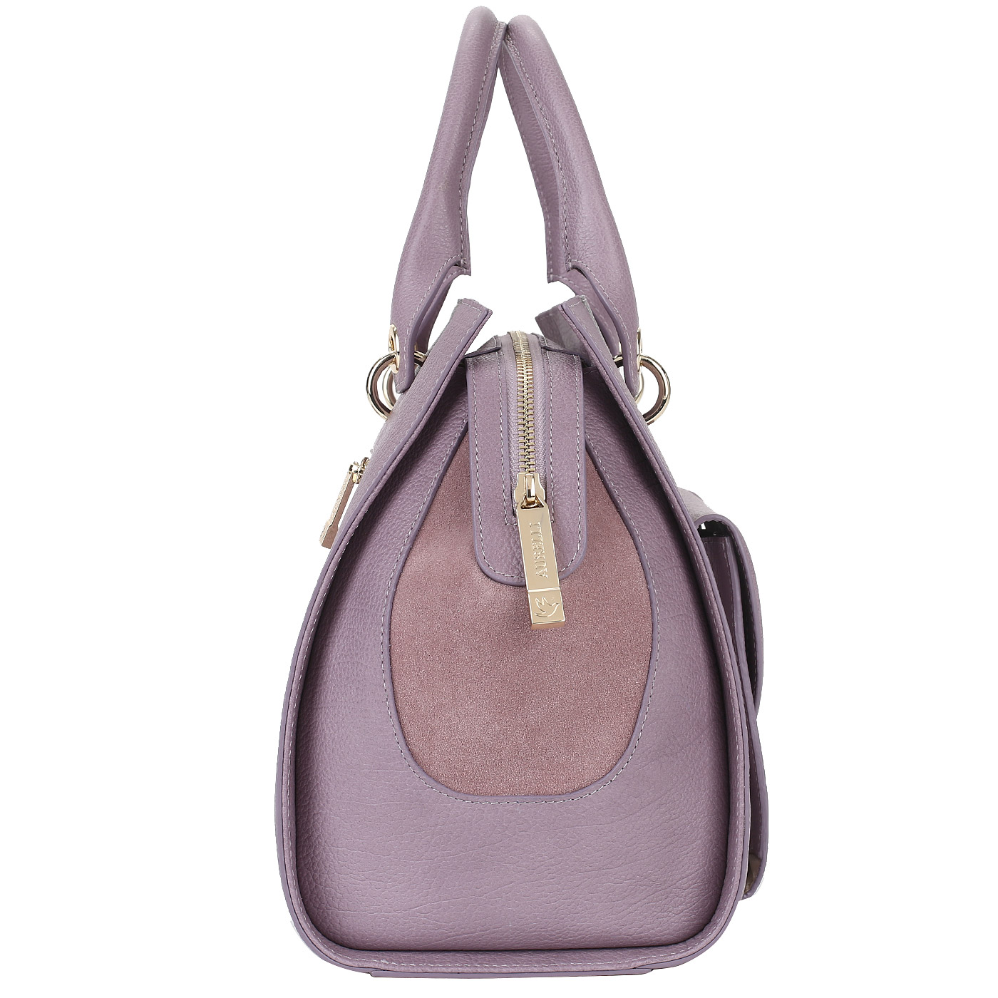 Сумка из комбинированной кожи Aurelli 