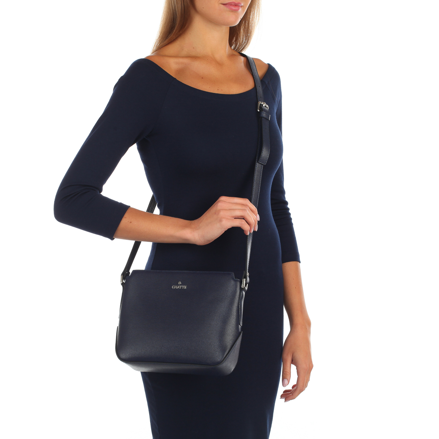 Сумочка через плечо с тремя отделами Chatte 