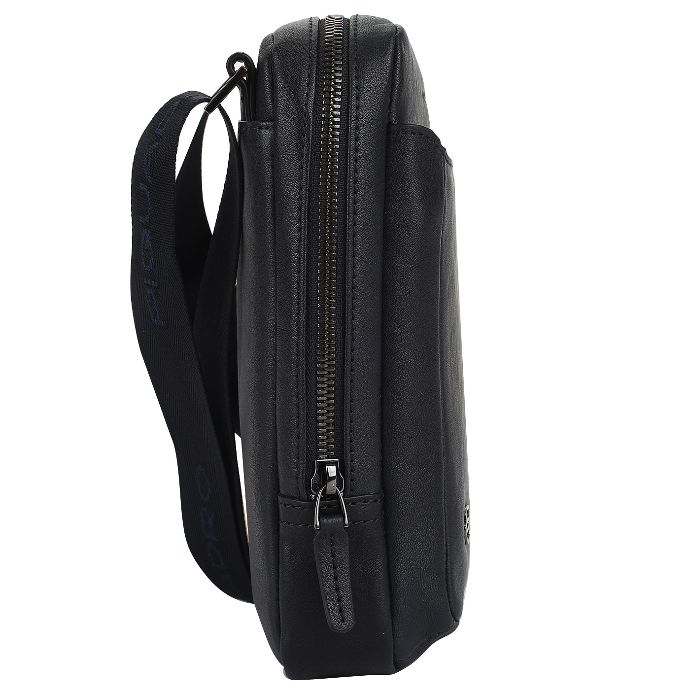 Сумка через плечо на молнии Piquadro Black square