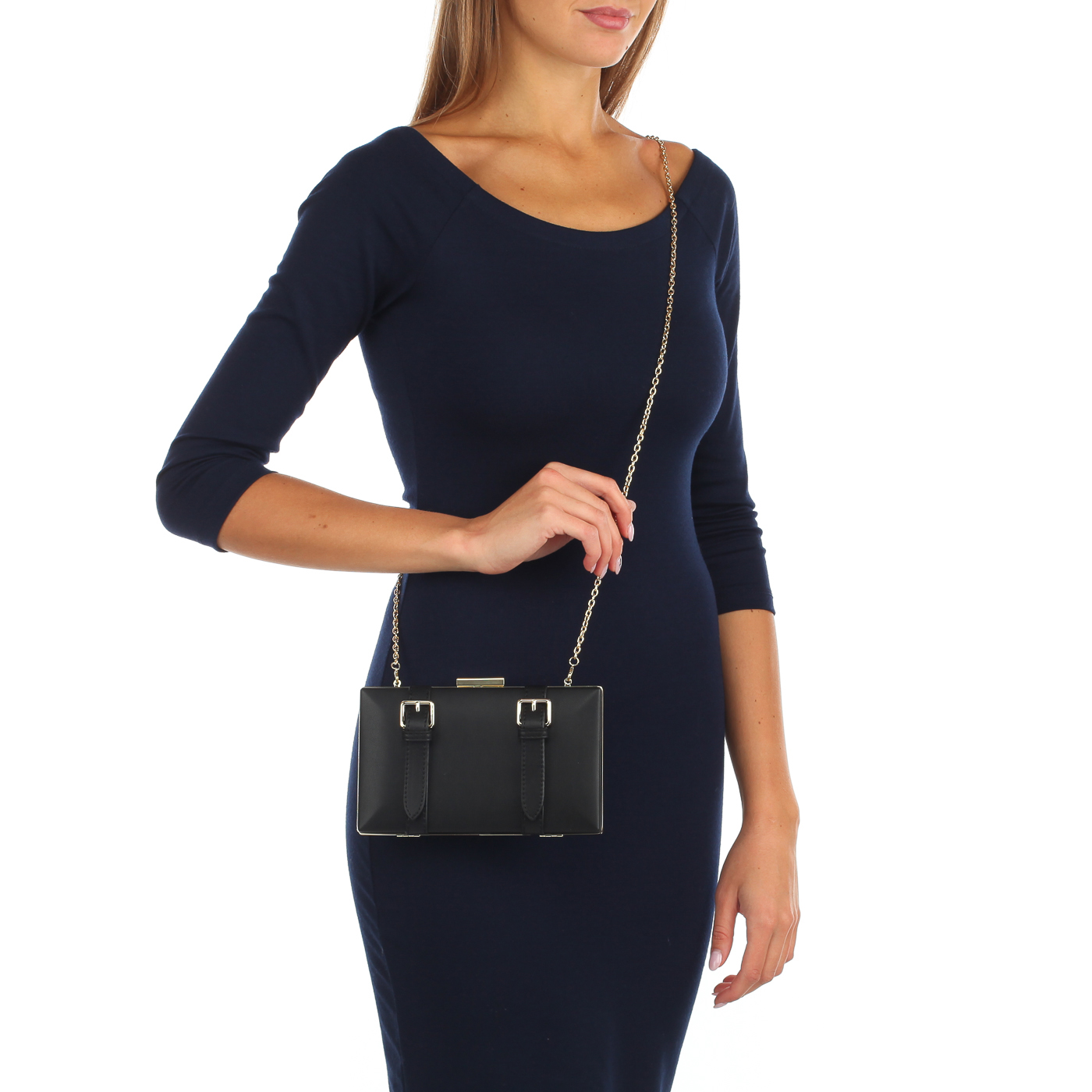 Клатч со съемной цепочкой Love Moschino Evening bag