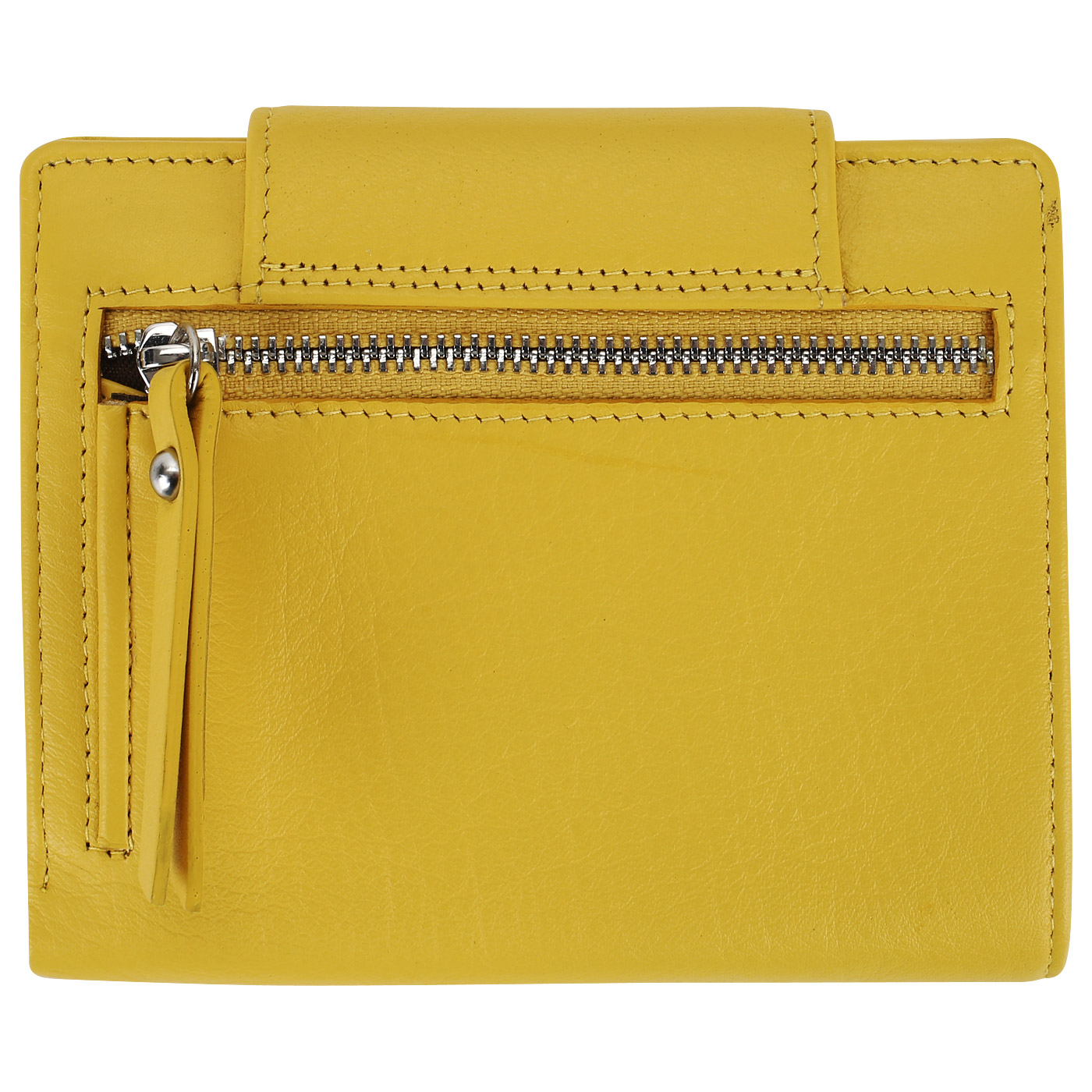 Желтый кожаный кошелек Braun Buffel Miami