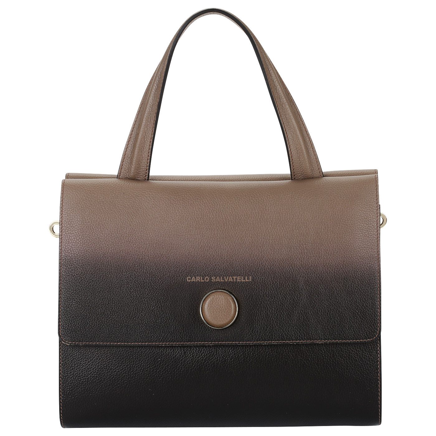 Carlo Salvatelli Сумка из зернистой кожи