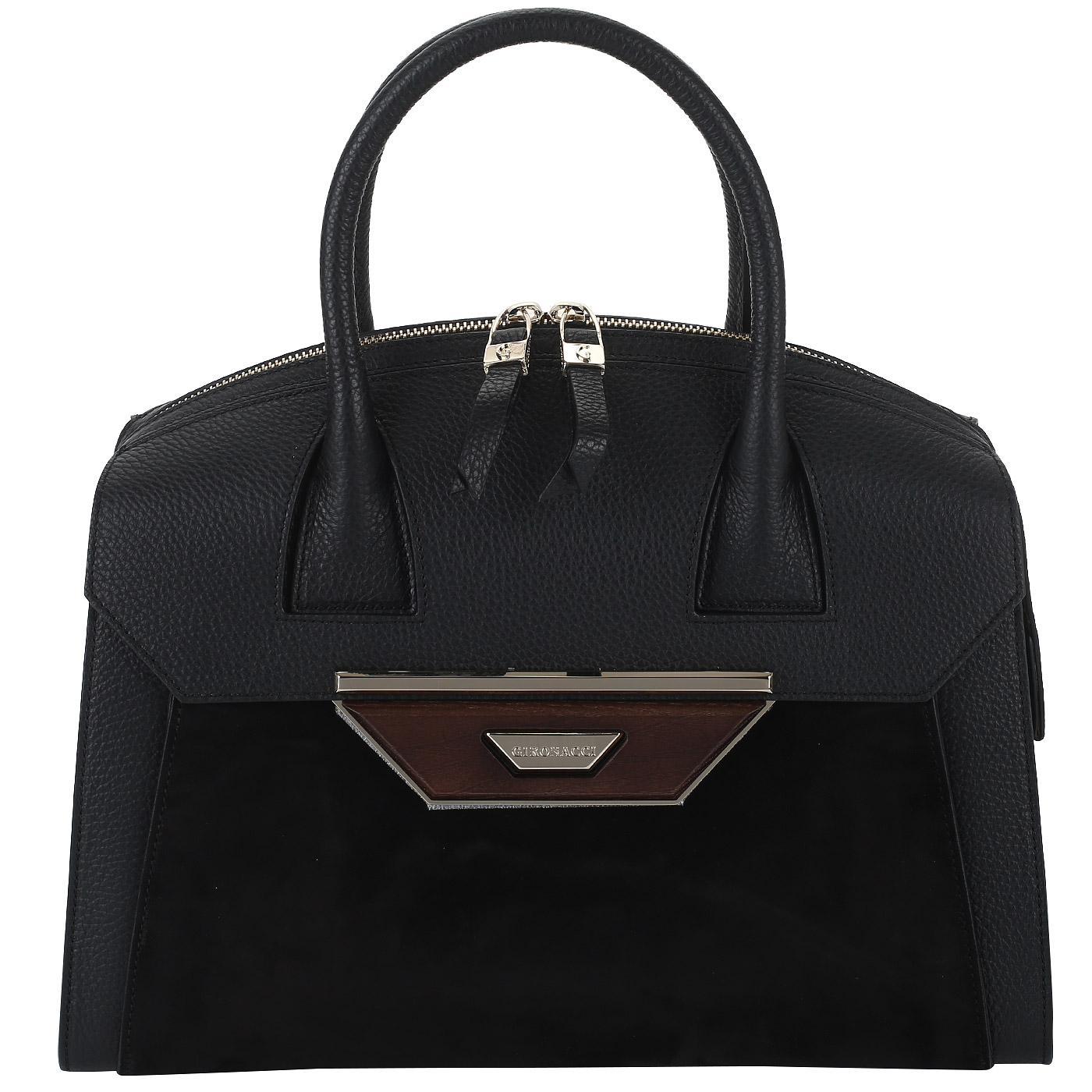 Gironacci Сумка из кожи и замши