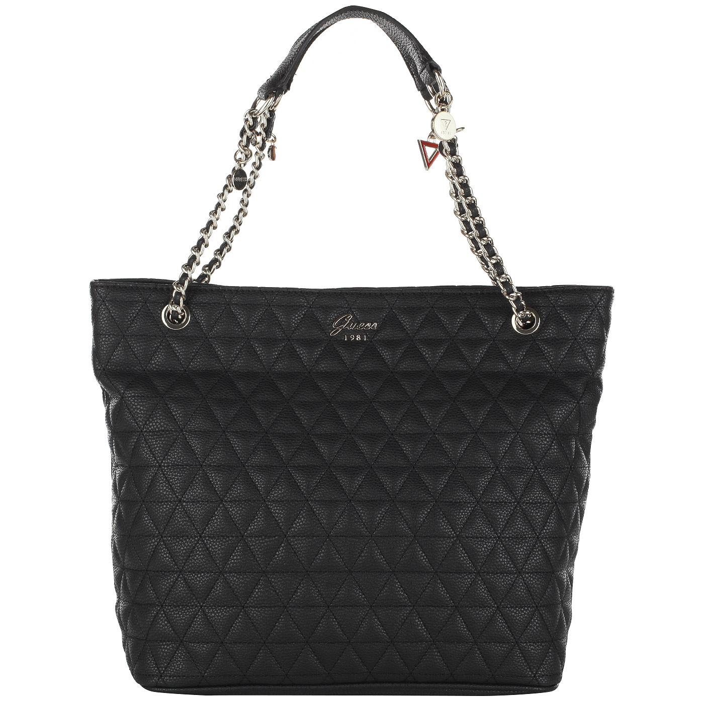 Guess Стеганая сумка на кнопке