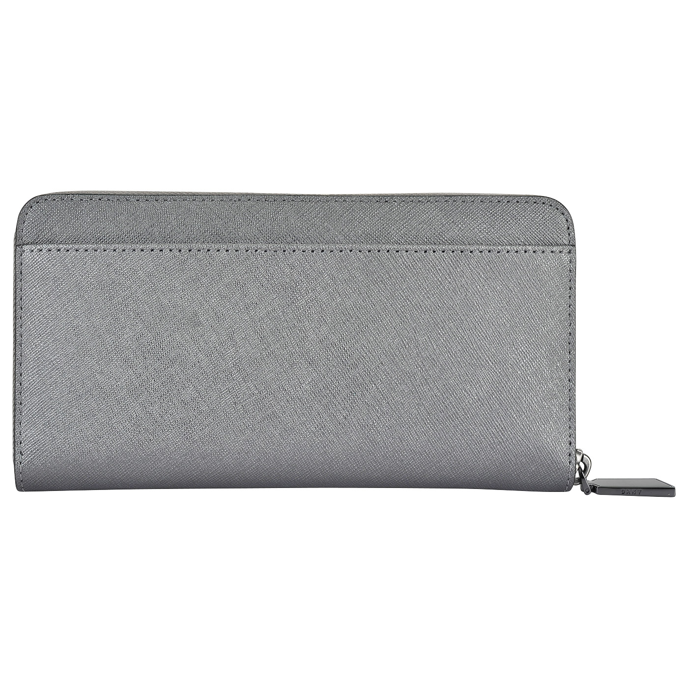 Женское портмоне на молнии из сафьяновой кожи DKNY Saffiano