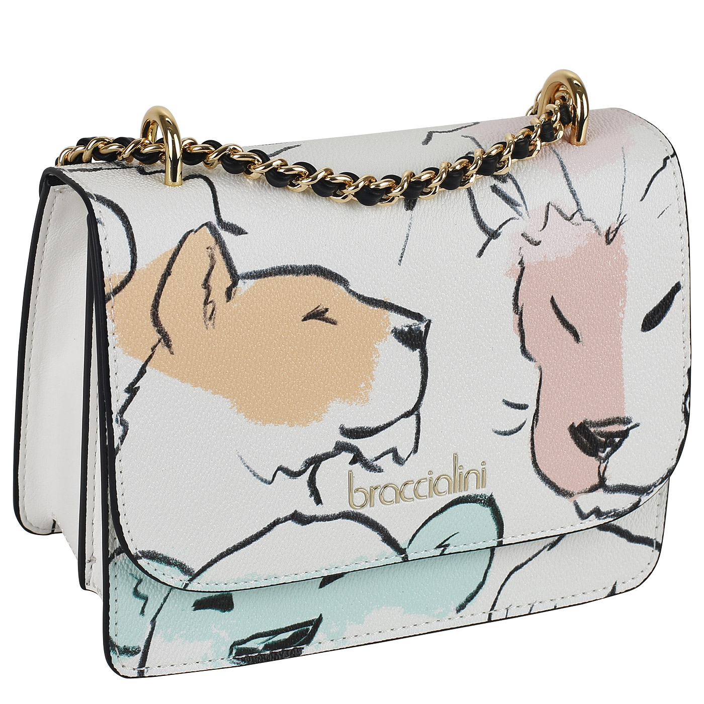 Сумочка с принтом Braccialini Michelle