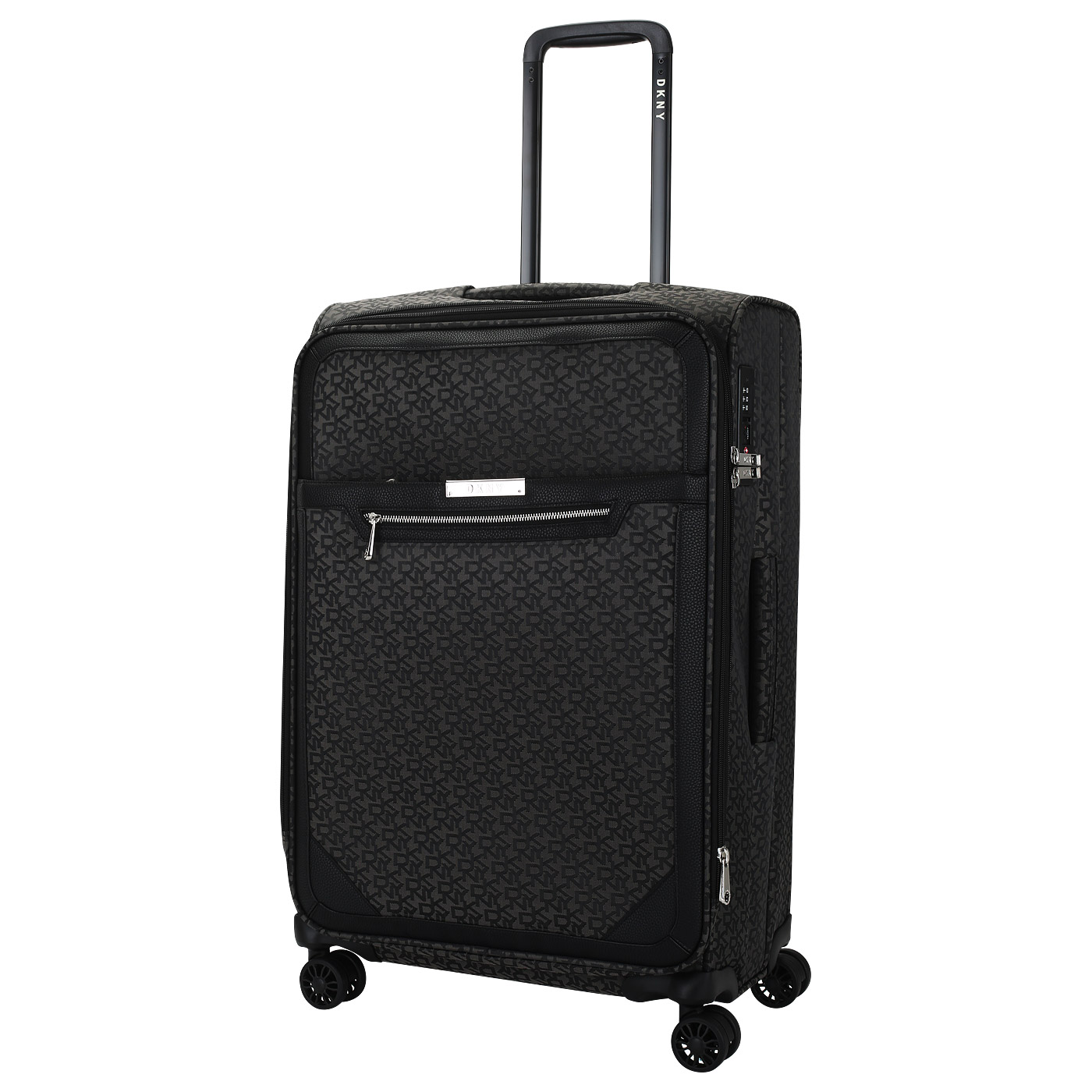 DKNY Чемодан средний M тканевый с кодовым замком