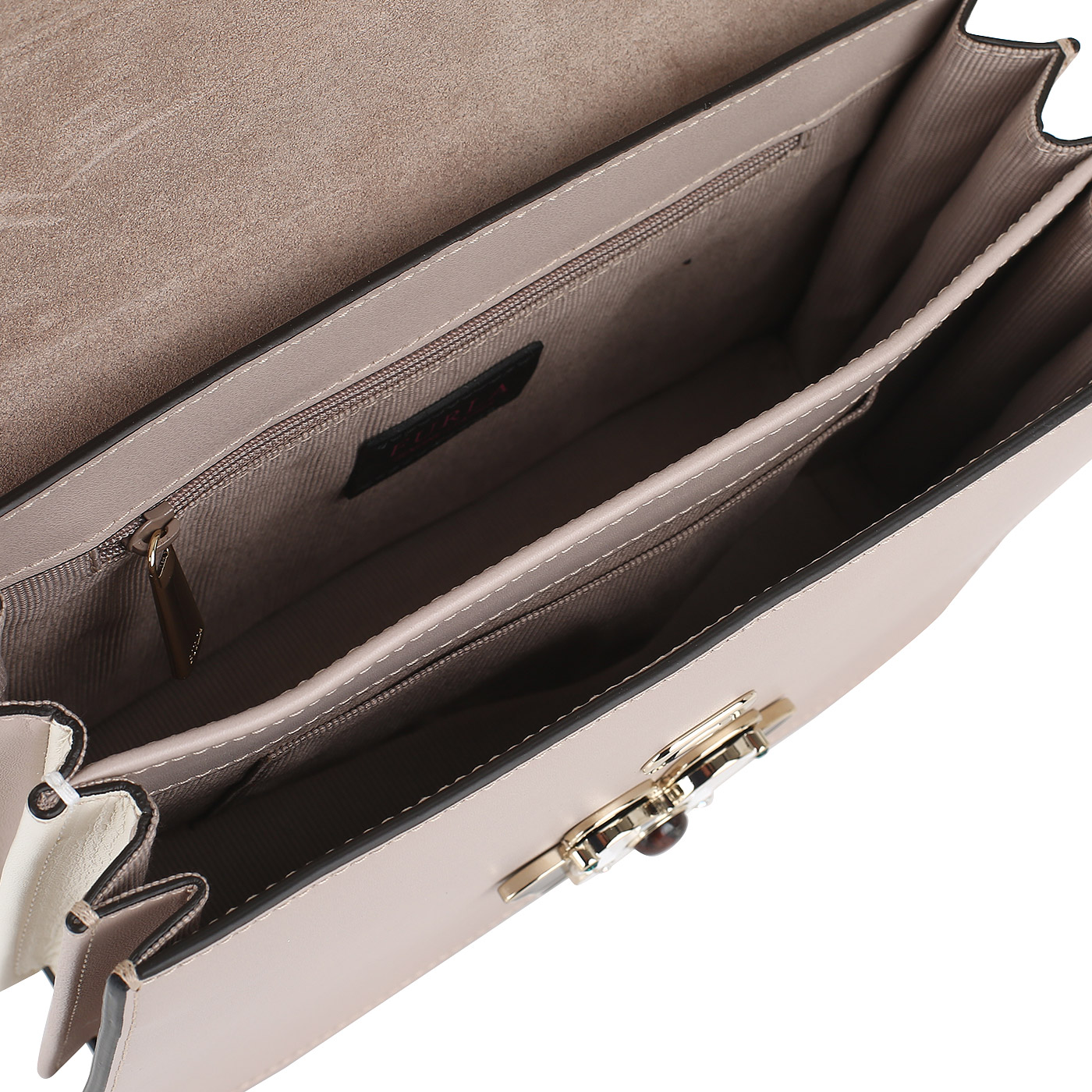 Сумочка из гладкой кожи Furla Mughetto