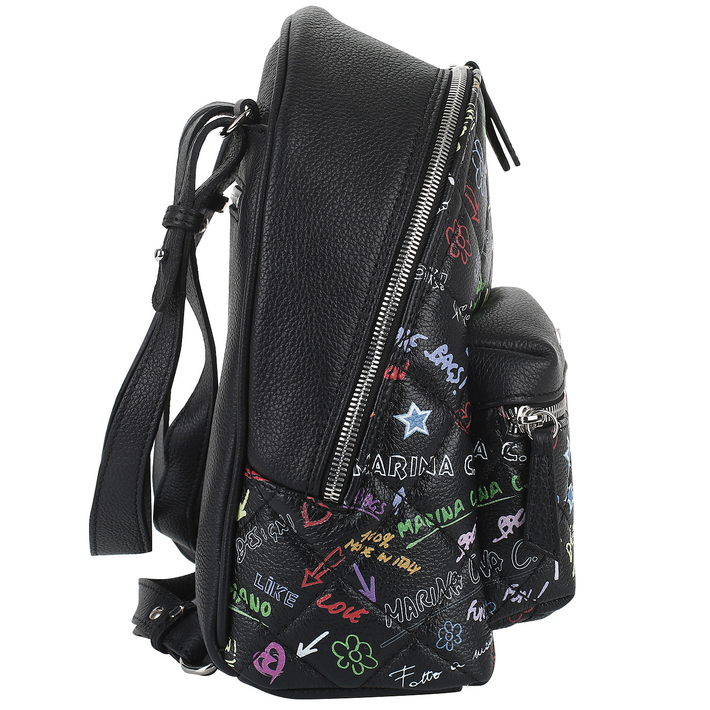 Женский рюкзак с принтом Marina Creazioni 