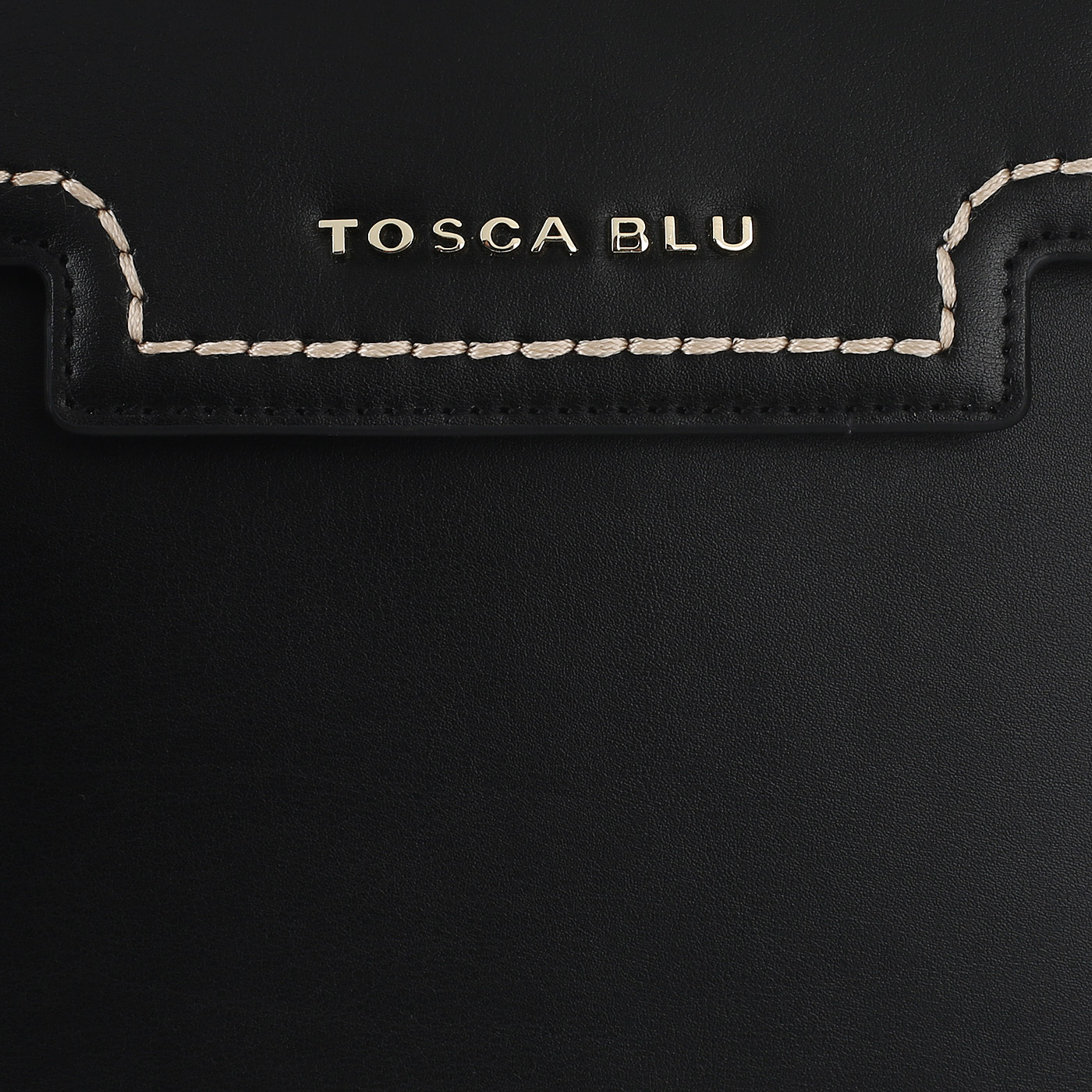 Гладкая кожаная сумка Tosca Blu Bouganvillea